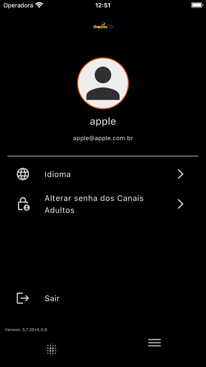 iPhone screenshot