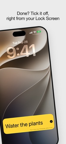 PinNote - Lock Screen Notes Screenshot 2