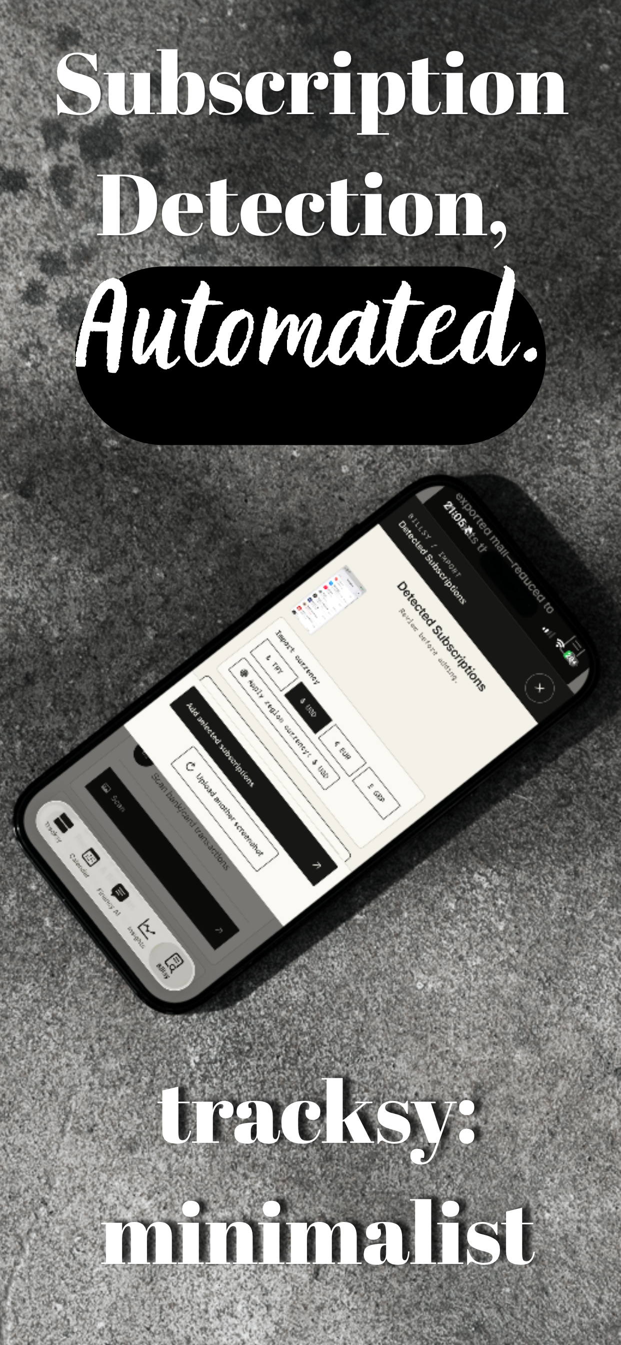 Tracksy: AI Subscription Track screenshot 7