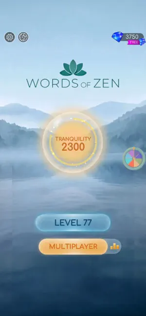 Words of Zen : Crossword screenshot 1