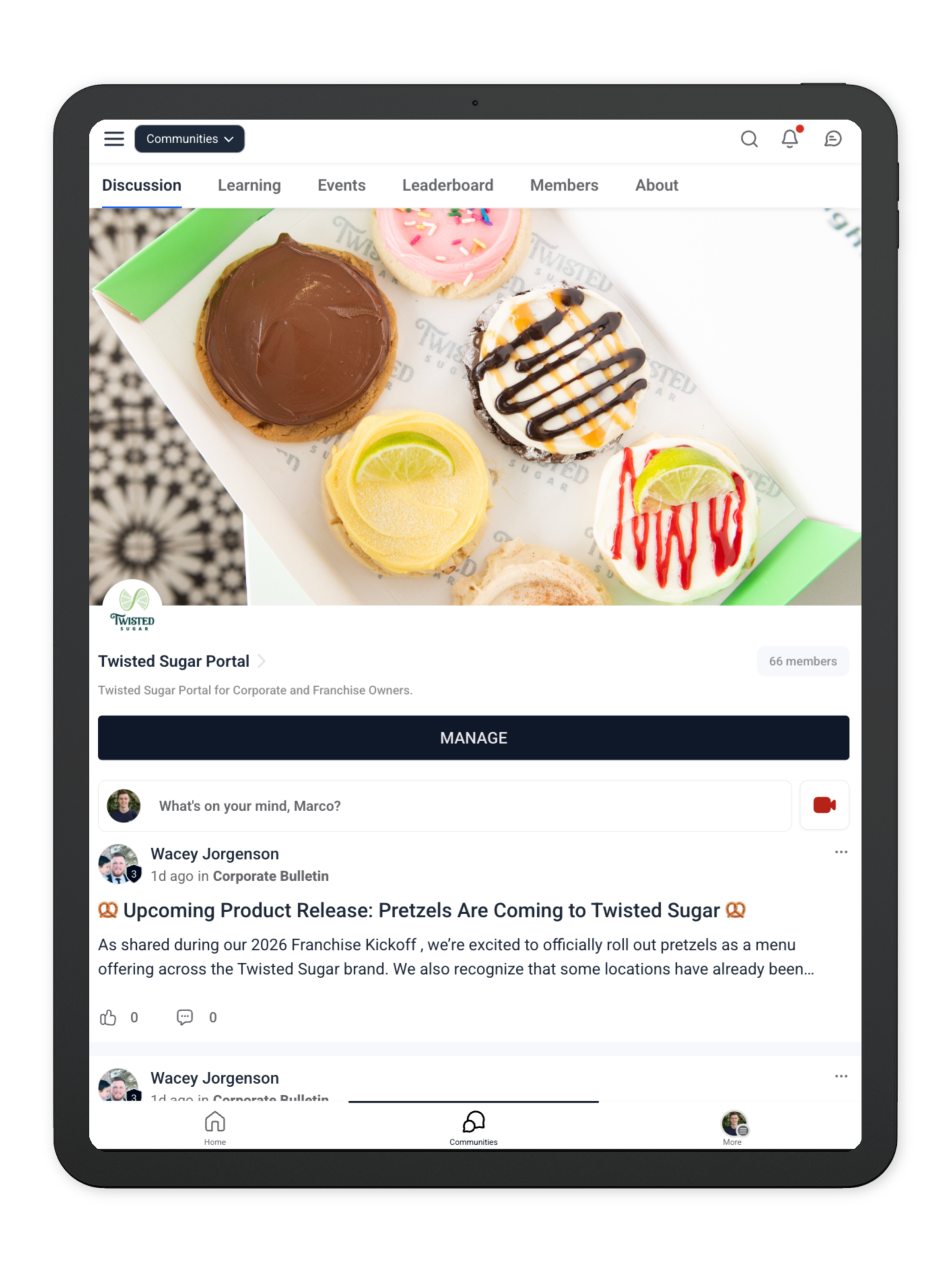 Twisted Sugar Franchise Portal screenshot 6