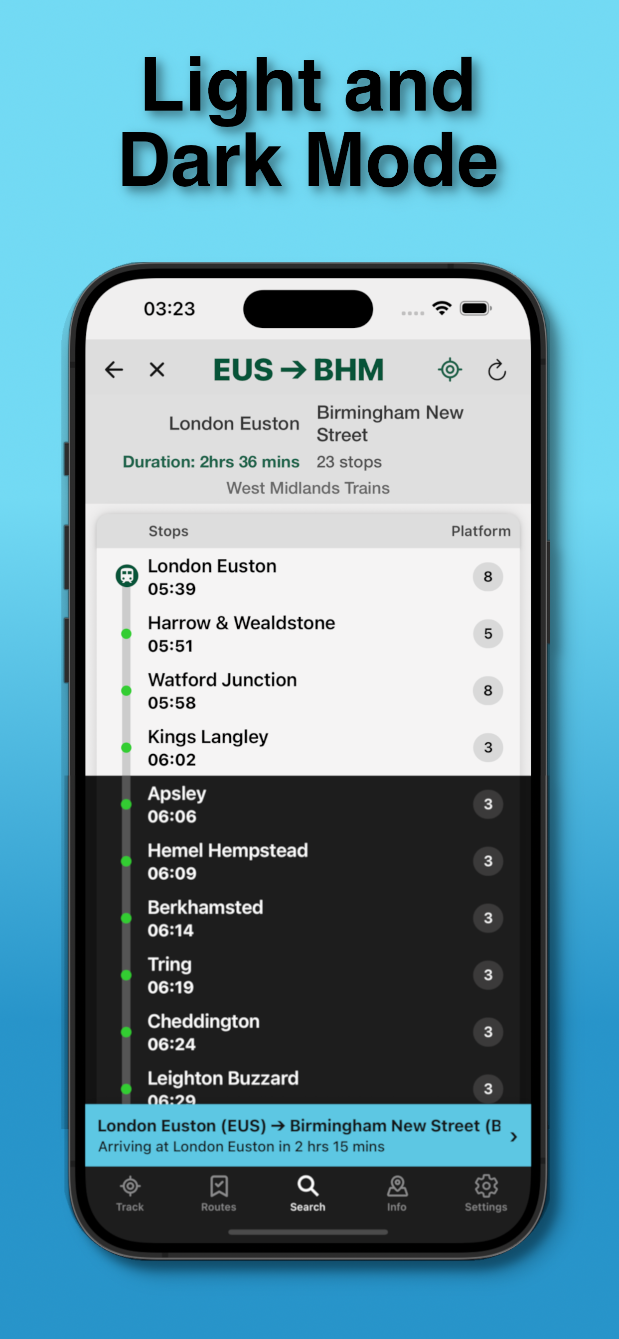 TrainTrack Live screenshot 9