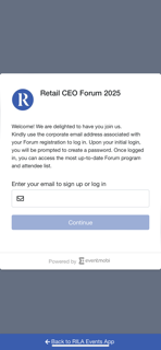RILA Events App screenshot 2