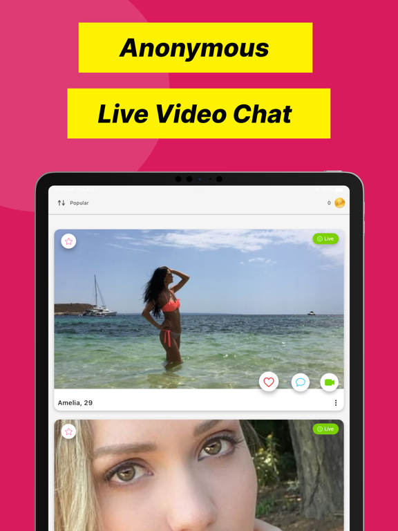 Screenshot #4 pour MatchAndTalk - Live Video Chat