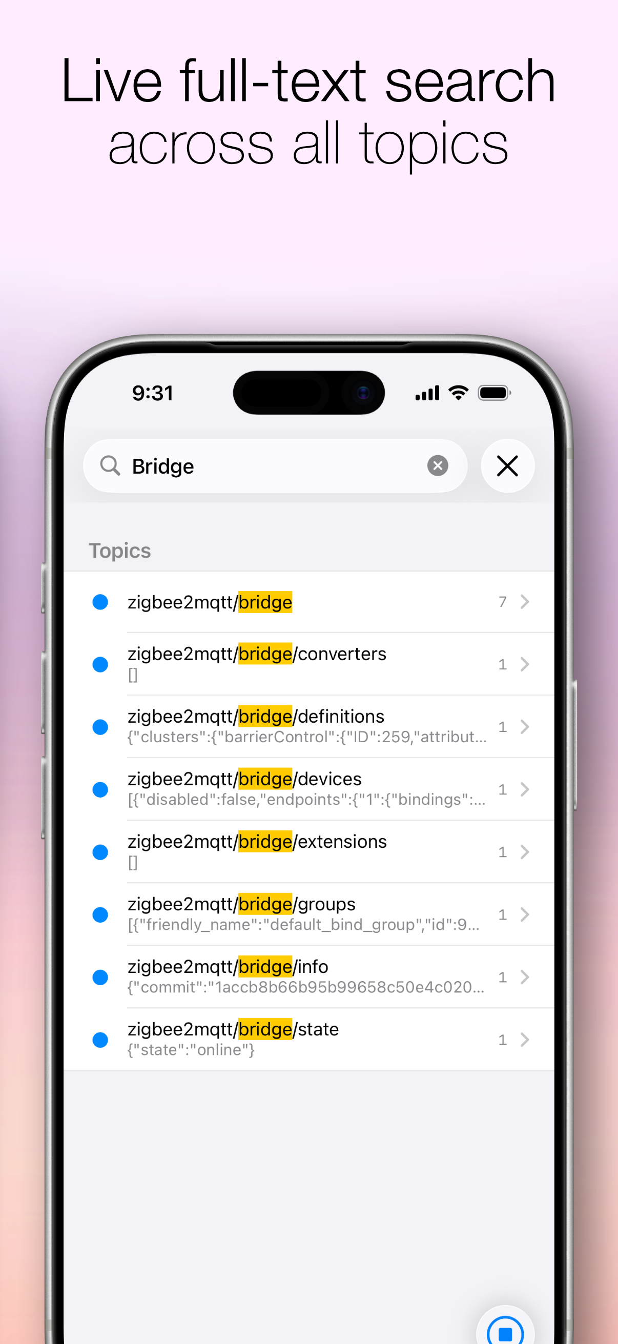 MQTT Loupe Pro screenshot 5