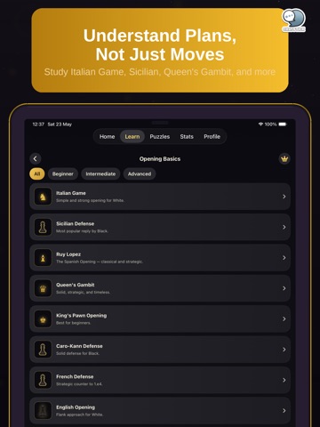 Chess Tactics Academy by CS iPad screenshot