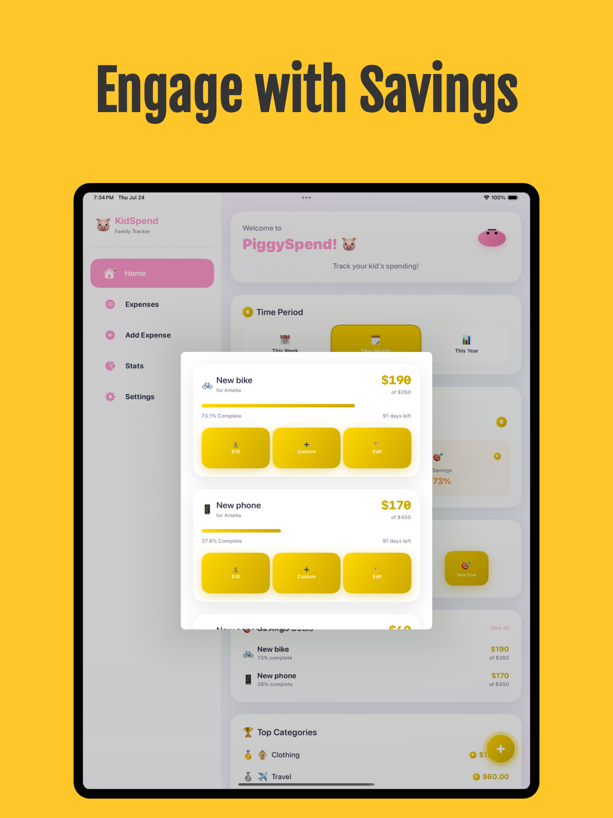 Kid Savings Tracker - KidSpend screenshot 17