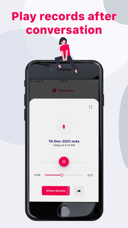 Voice Recorder Ω screenshot-5