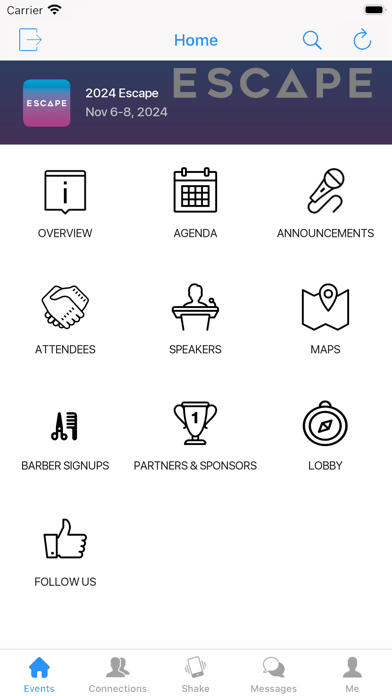Bisnow Retreats (Former) iPhone screenshot 3 - Business app