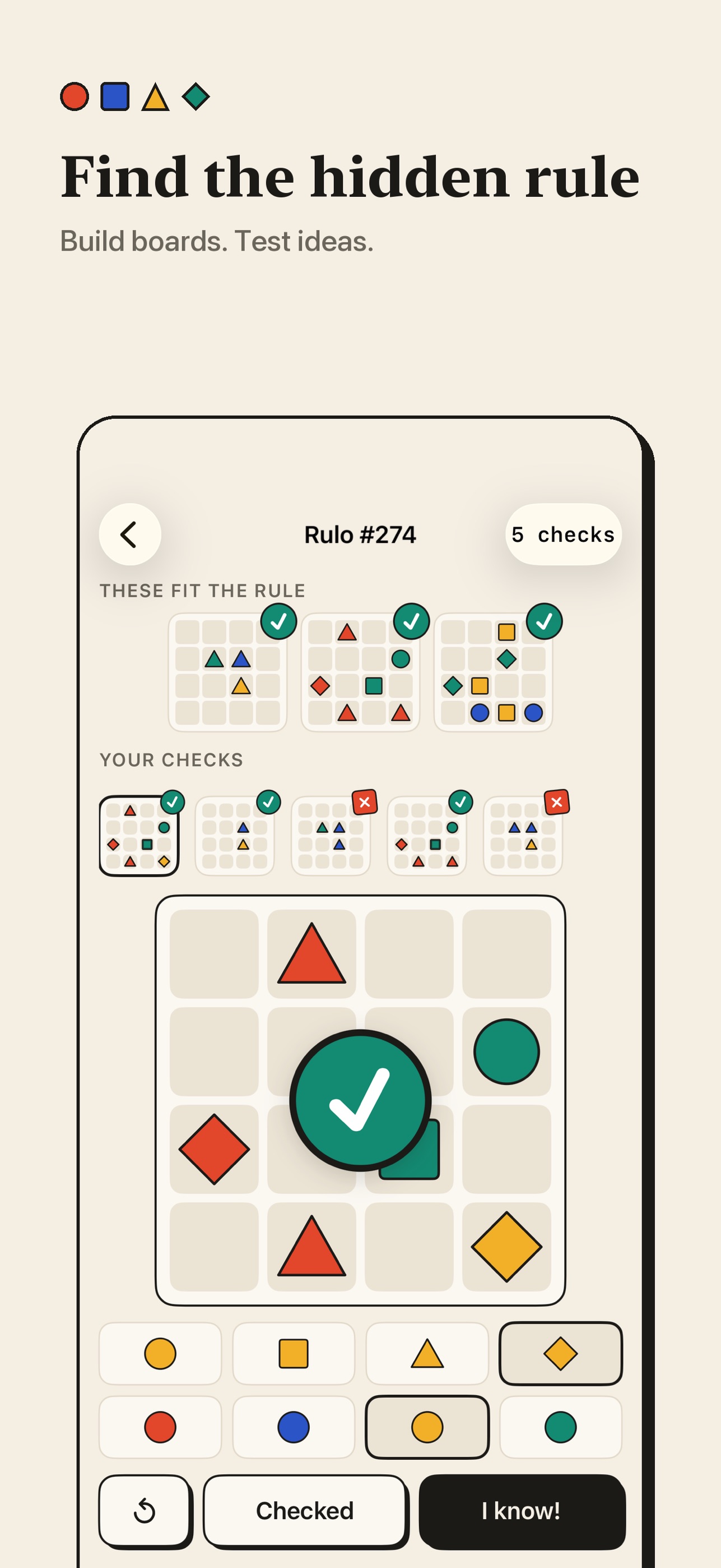Screenshot 1 of Rulo: Logic Puzzle Daily