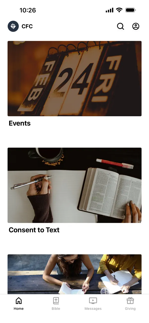 Screenshot #1 pour Cross Family Church