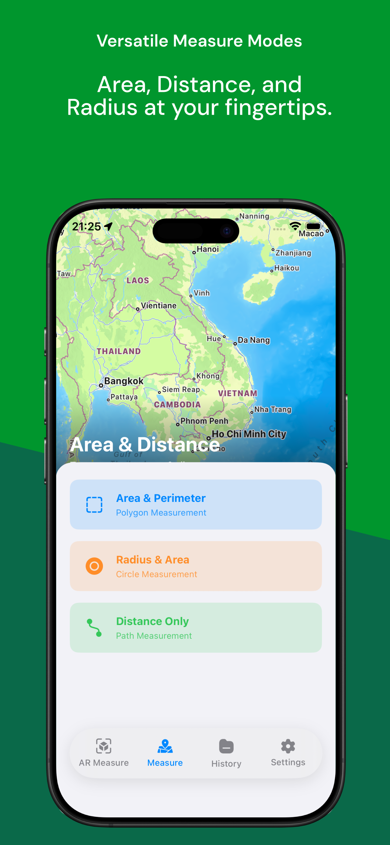 GeoMeasure - GPS & AR Ruler