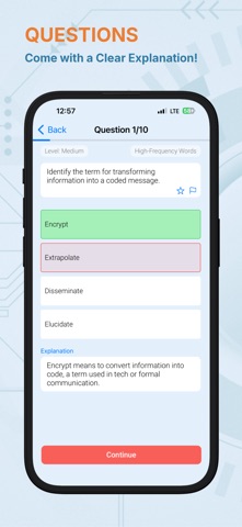 TOEIC Vocabulary Accelerator Screenshot 3 of 6