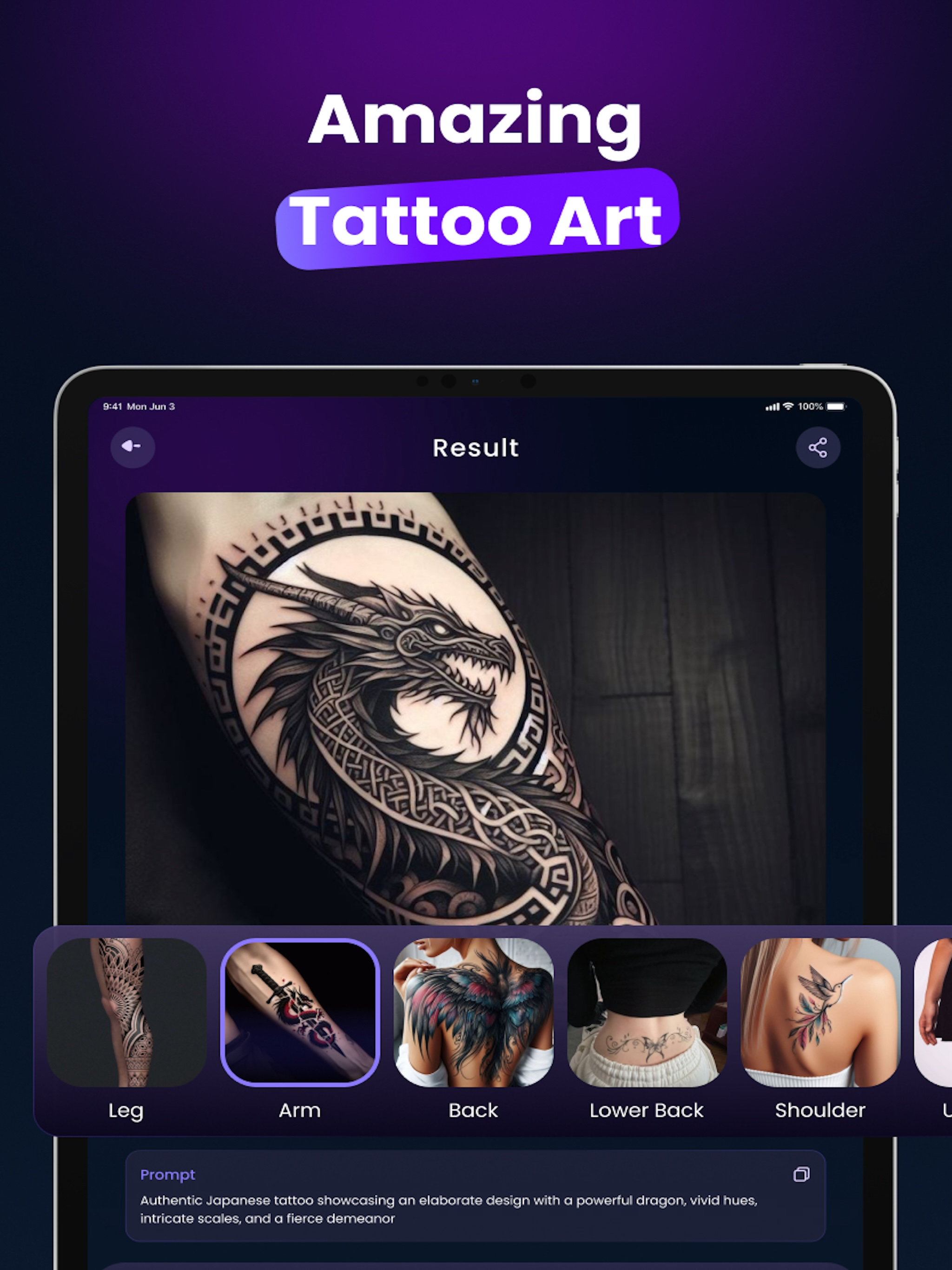 Ink AI Tattoo Generator Tattoo screenshot 6