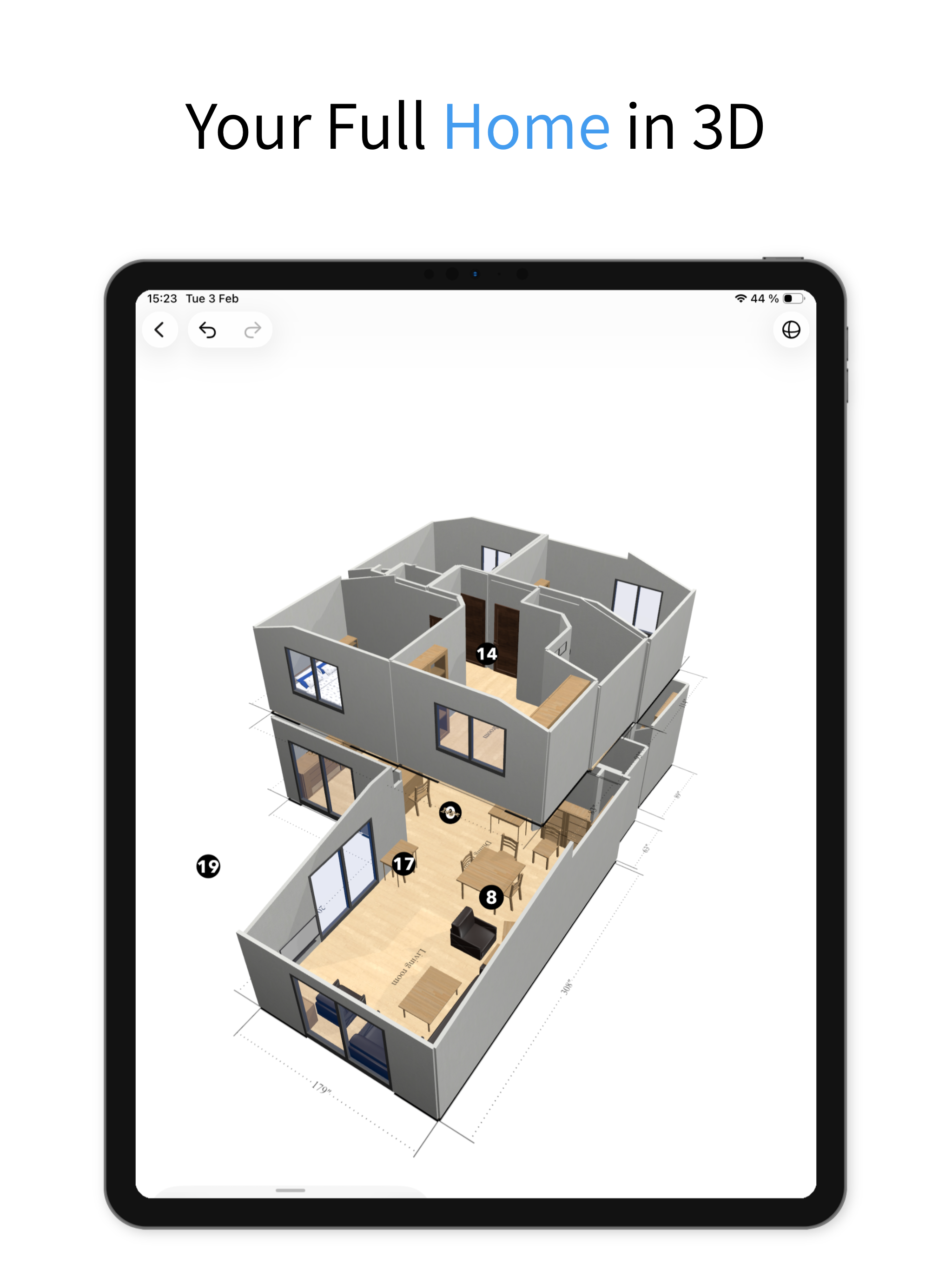 LiDAR Room Scanner 3D - 5DPlan