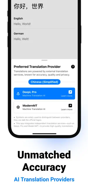 TinyTranslate screenshot 2