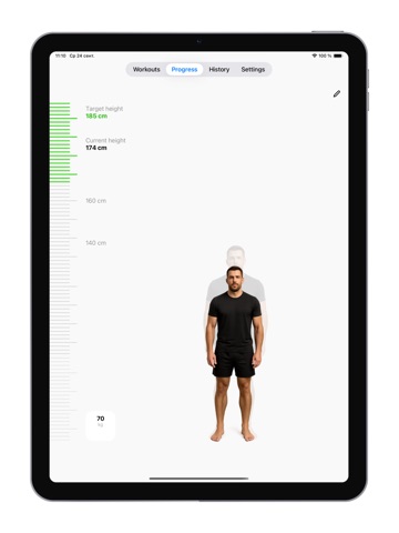 Height Increase: Correction iPad screenshot