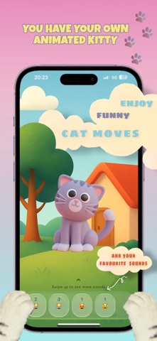 Kitty Sounds - Play With Cat screenshot