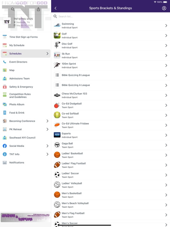 TNT @ TNU iPad screenshot 2 - Business app