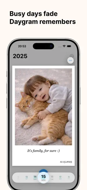 Daygram – One Photo, One Line screenshot 2