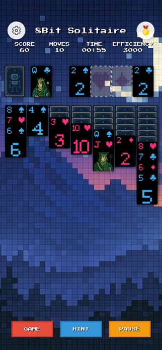 8Bit Cards - Solitaire Screenshot 1 of 4