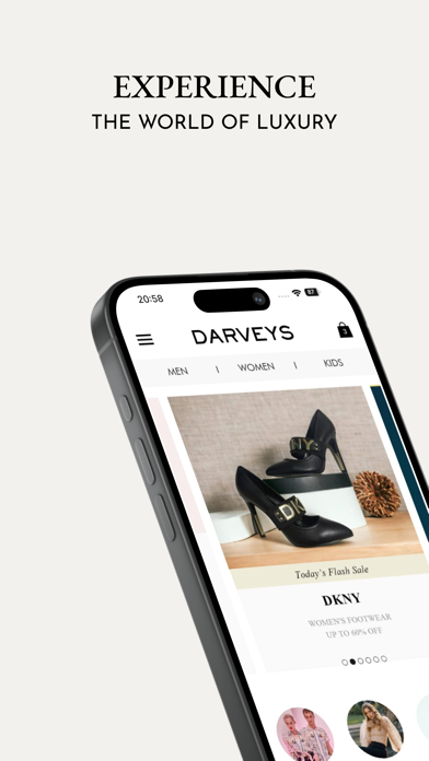 Darveys Luxury Shopping Screenshot