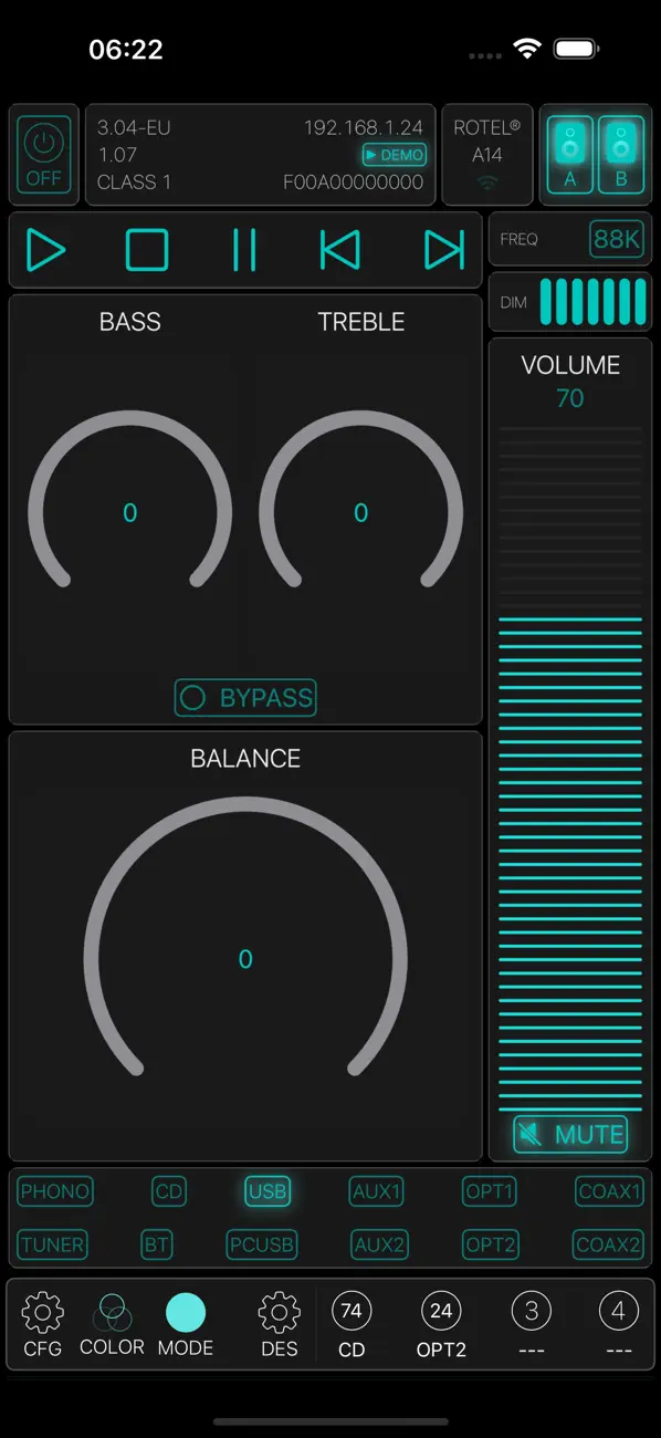 Screenshot #1 pour ai.Audio Controller