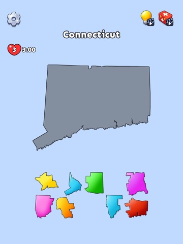 MapFit : My Country Puzzle iPad screenshot
