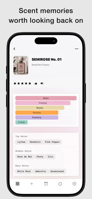 SemiPerfumer screenshot 2