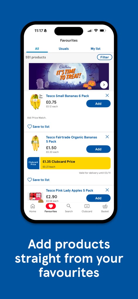 Tesco Grocery & Clubcard - 
