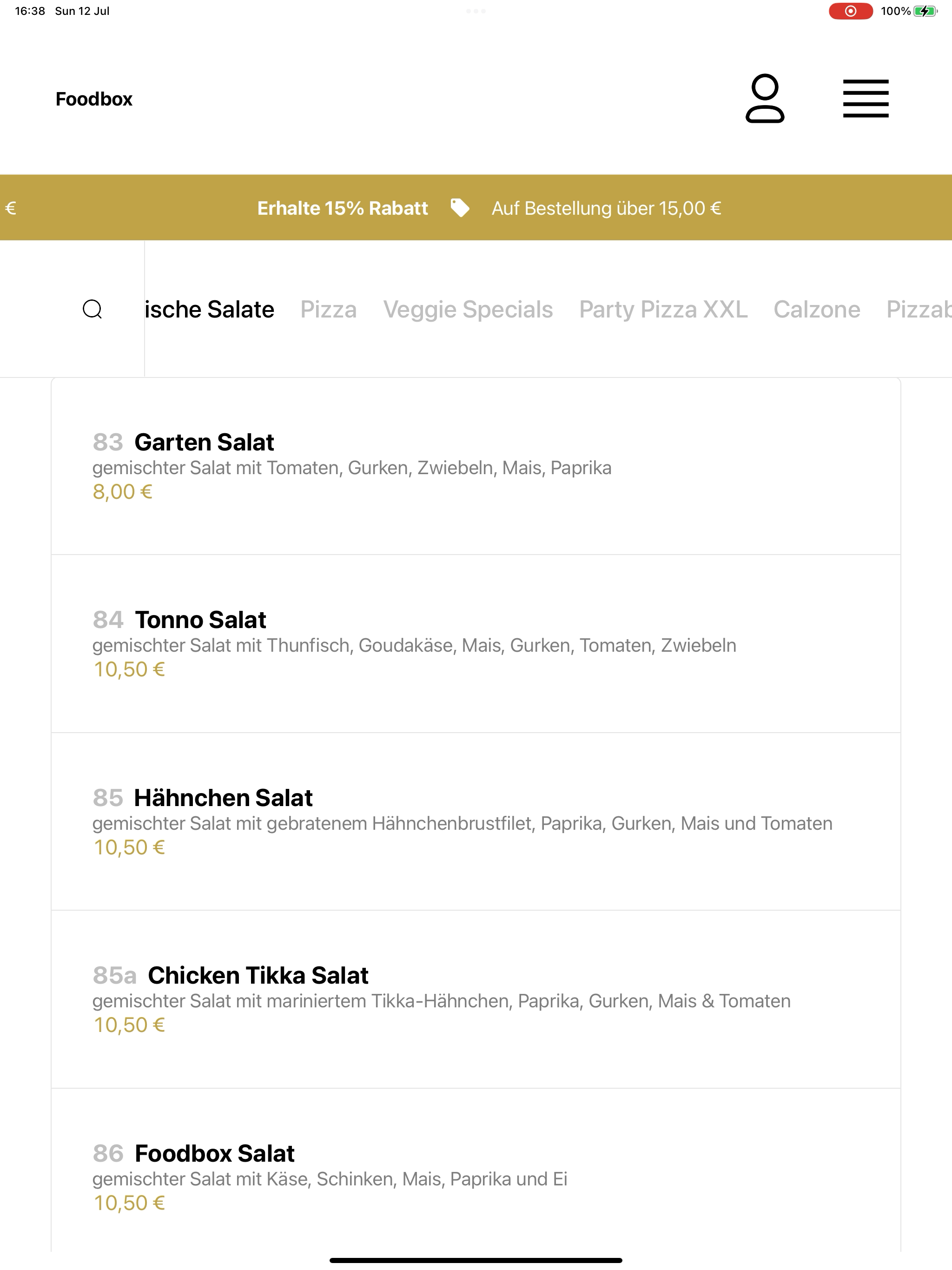 Foodbox screenshot 14