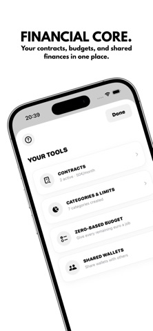 DELTA - Finance Planner iPhone screenshot