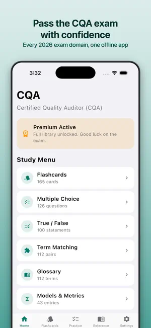 CQA Exam Study Guide screenshot 1