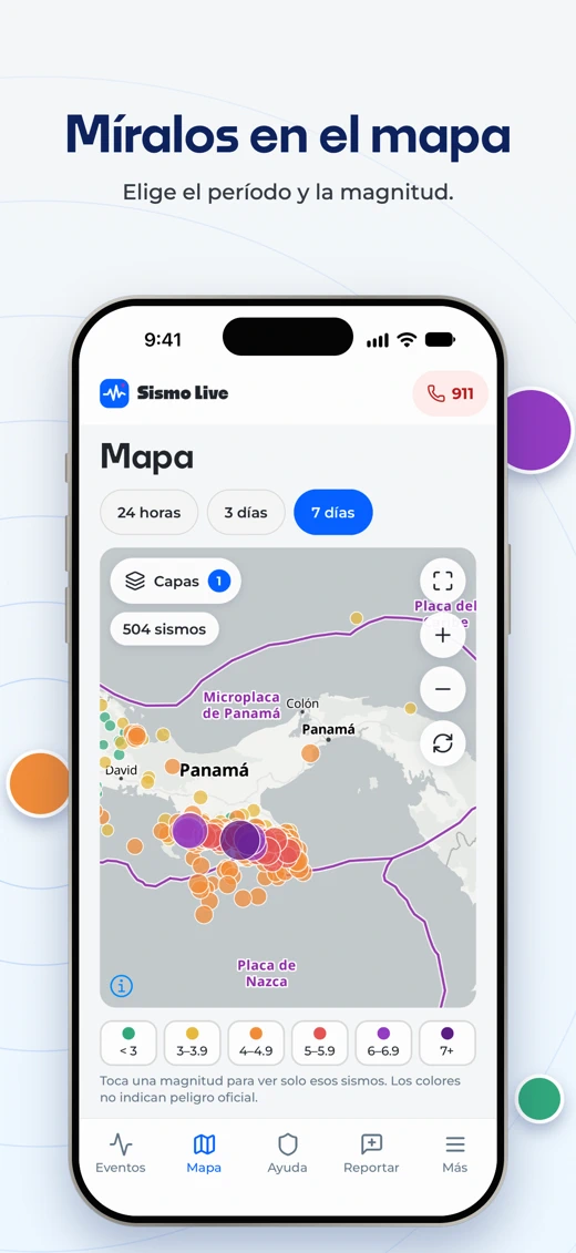 SismoLive Panamá screenshot 2
