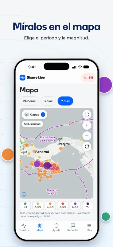 SismoLive Panamá screenshot 2 of 7