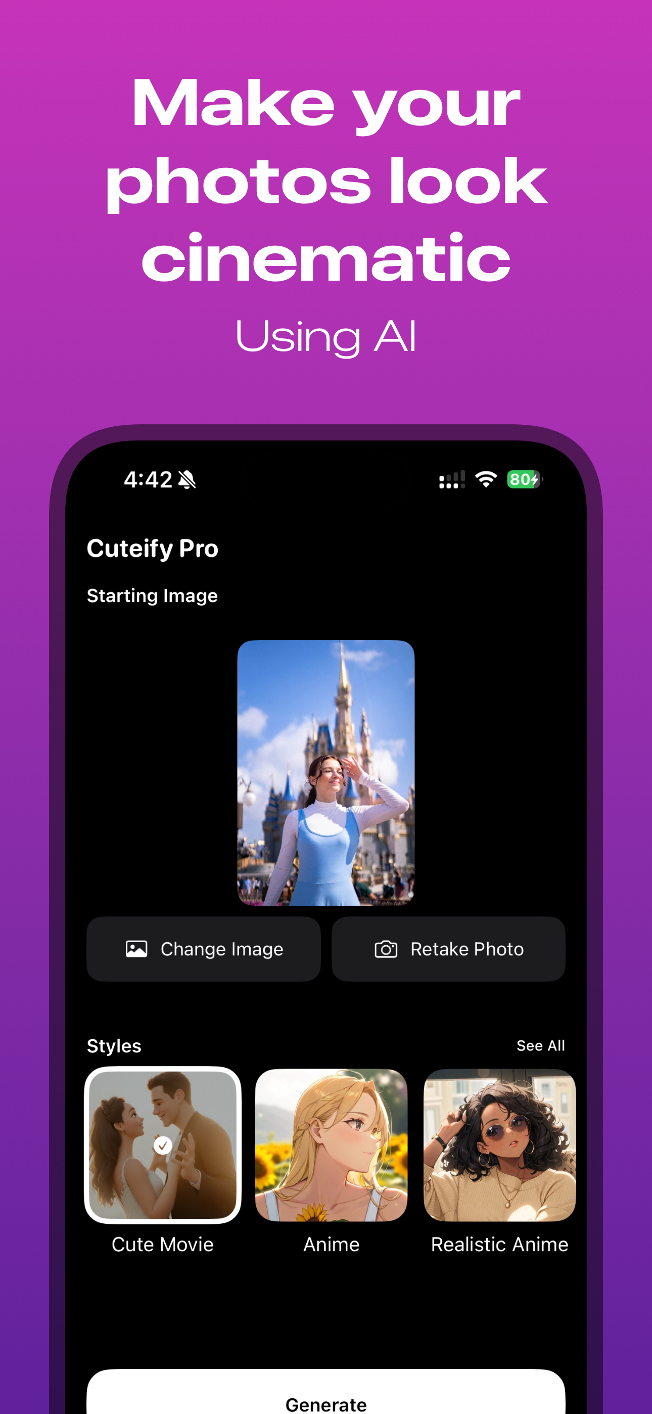AI Photo to Cartoon Generator