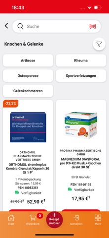 Reuland Apotheke screenshot