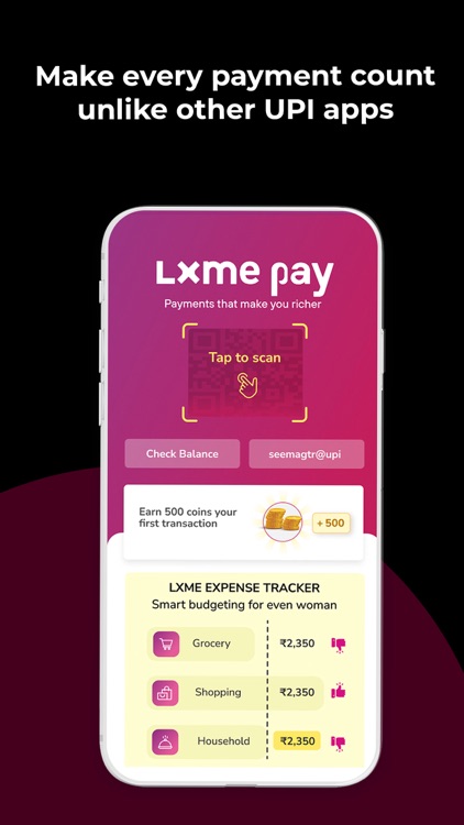 Lxme: UPI & Mutual Funds App