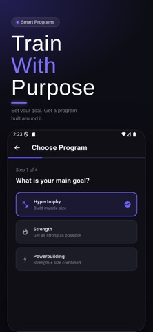 GainLog - Gym Workout Tracker Screenshot 7 of 8