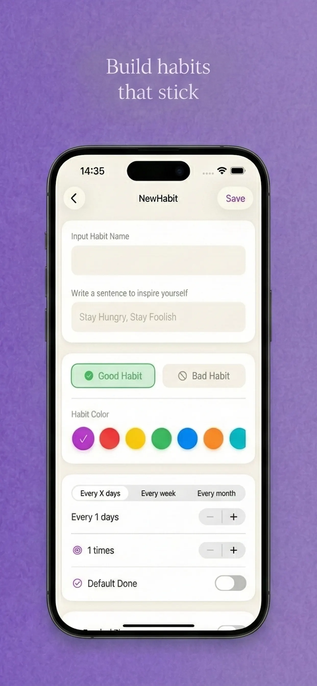 #8. CompHabit (iOS) Ved: 波 徐