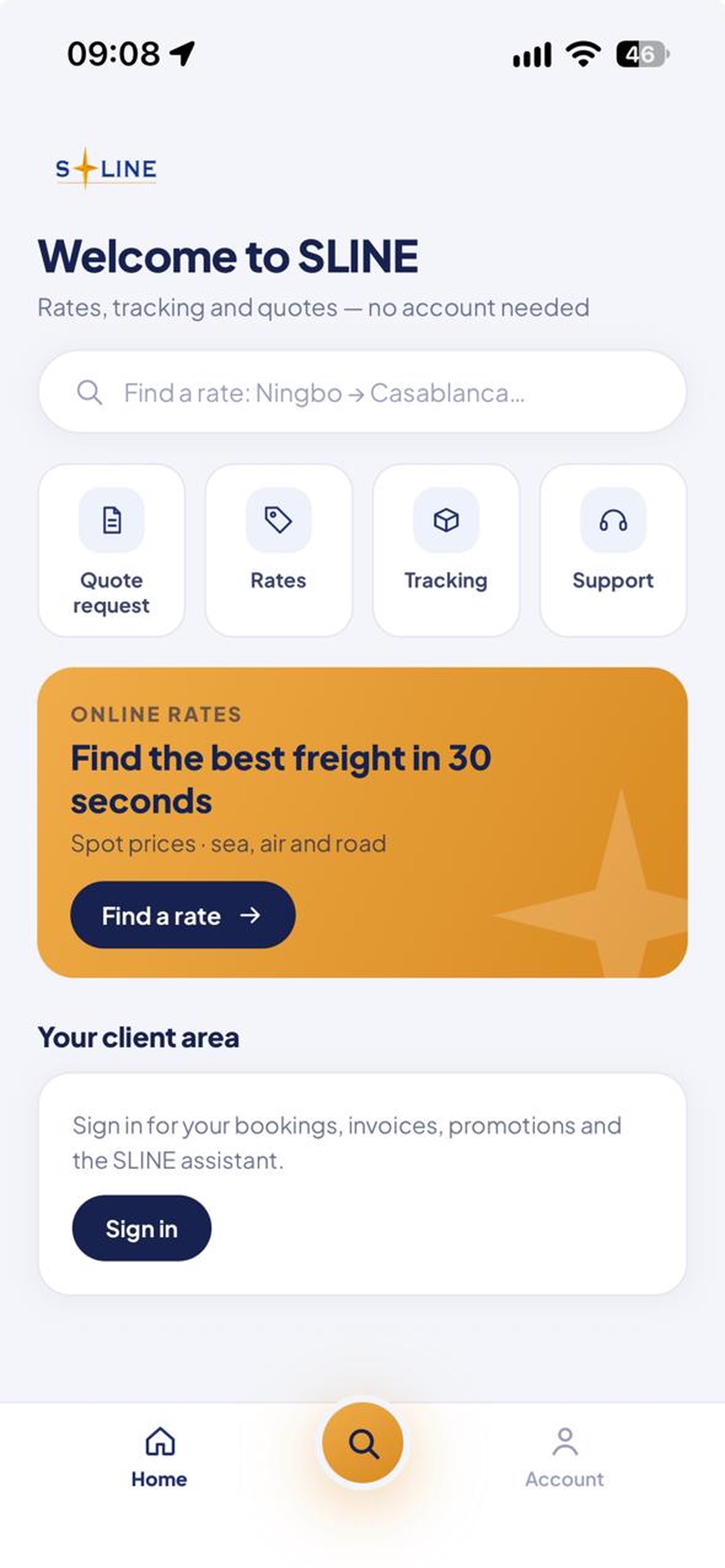 Screenshot 5 of SLINE - Freight Forwarder