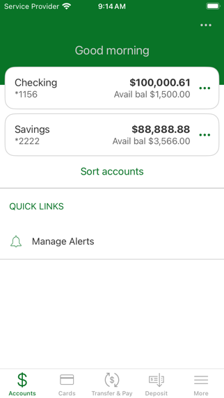 F&M Bank Eatonton Screenshot