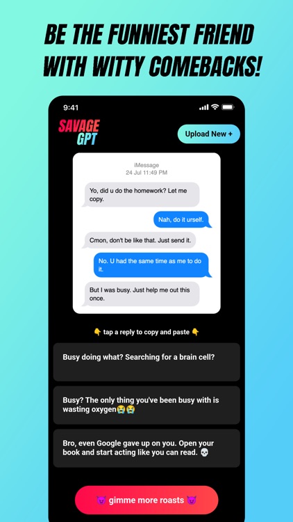 SavageGPT: AI roast assistant screenshot-3
