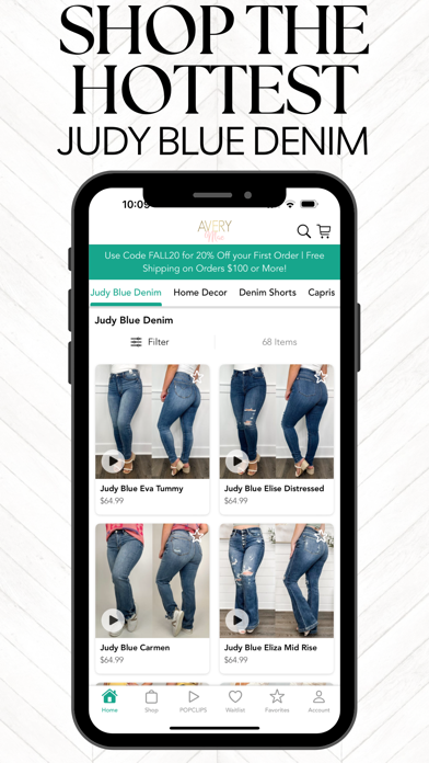 Avery Mae Boutique Screenshot