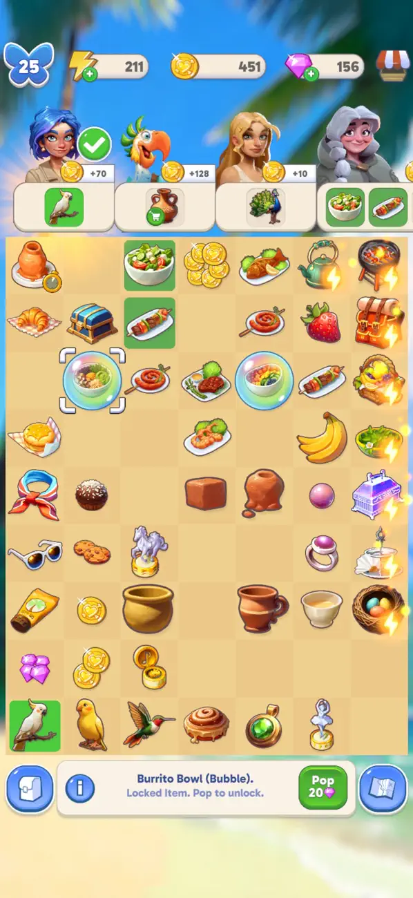 #5. Merge Castaways (iOS) Με: Seven Stars