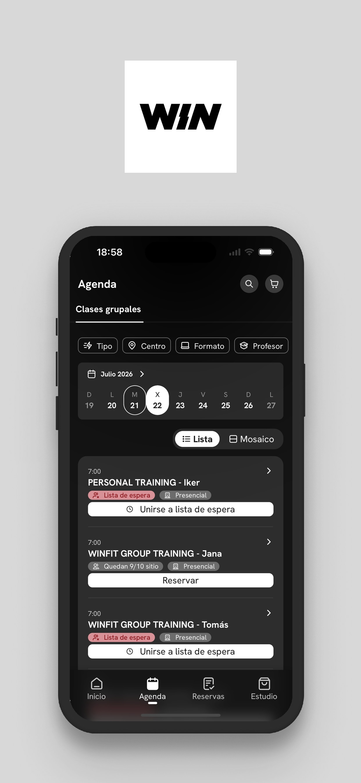 WIN Fitness screenshot 6