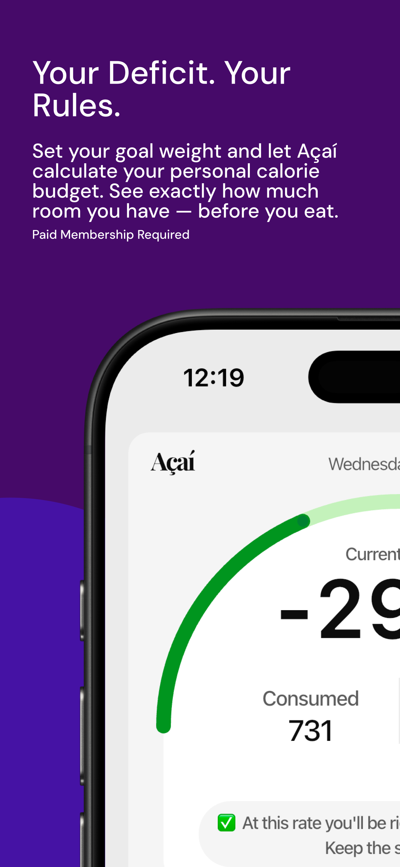 Açaí - Nutrition Tracker screenshot 2
