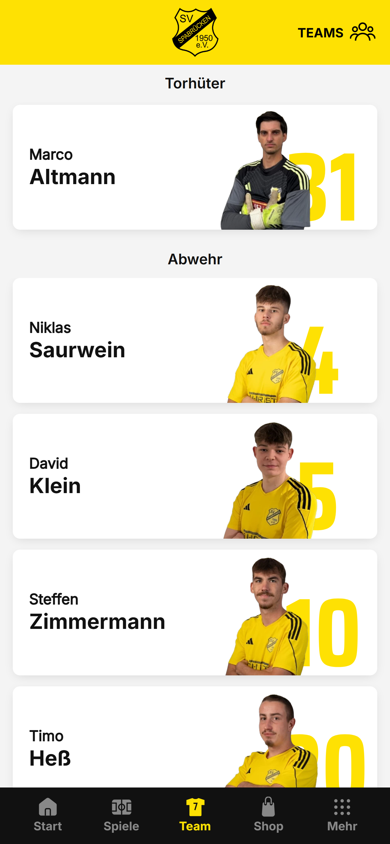 SV Spabrücken screenshot 3