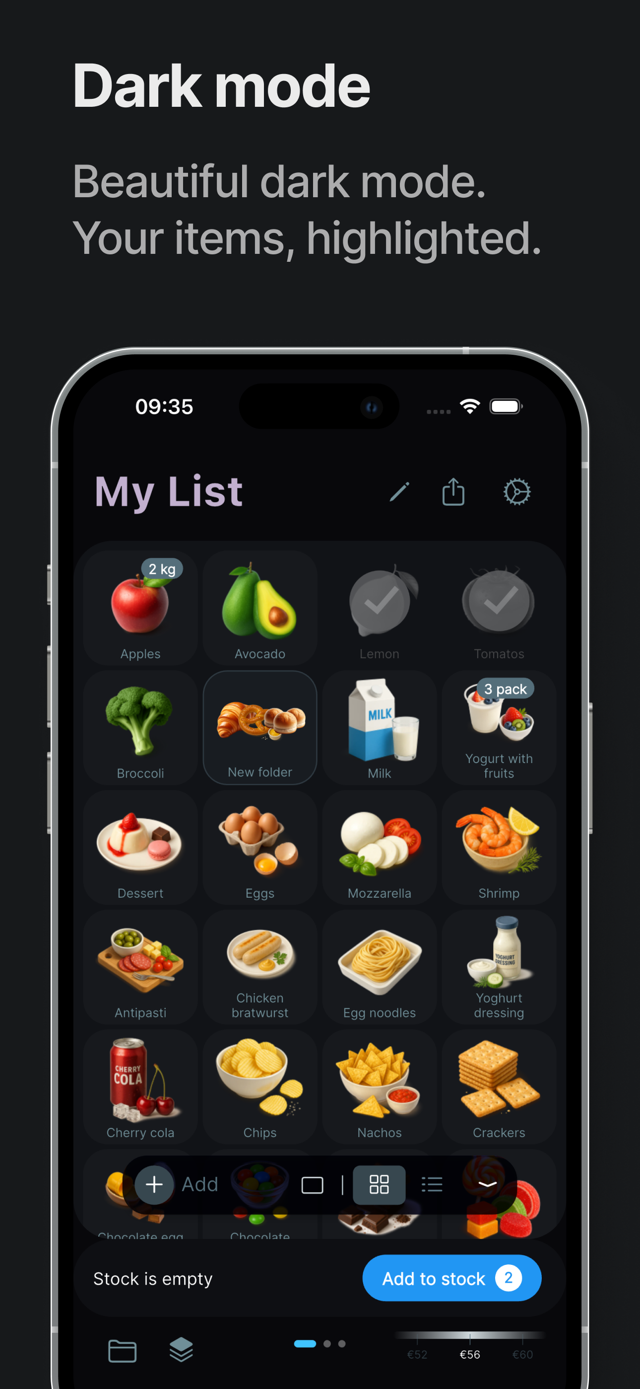 Listic: Visual Shopping List