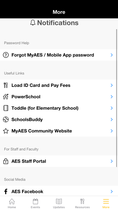 American Embassy School Screenshot